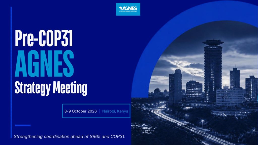 THE PRE-COP31 AGNES STRATEGY MEETING